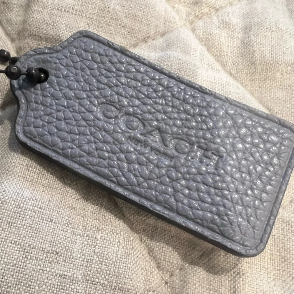 Coach Sutton Leather Hobo With Scattered Rivets Mist